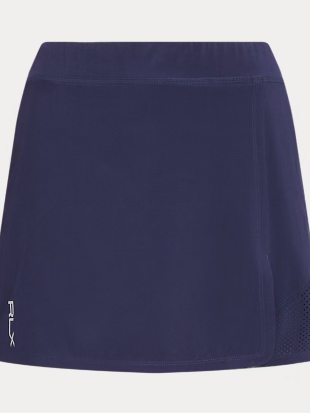 RLX Ralph Lauren Navy Blue Athletic Mini Skirt/Skort Mesh Insets Sz S NWT